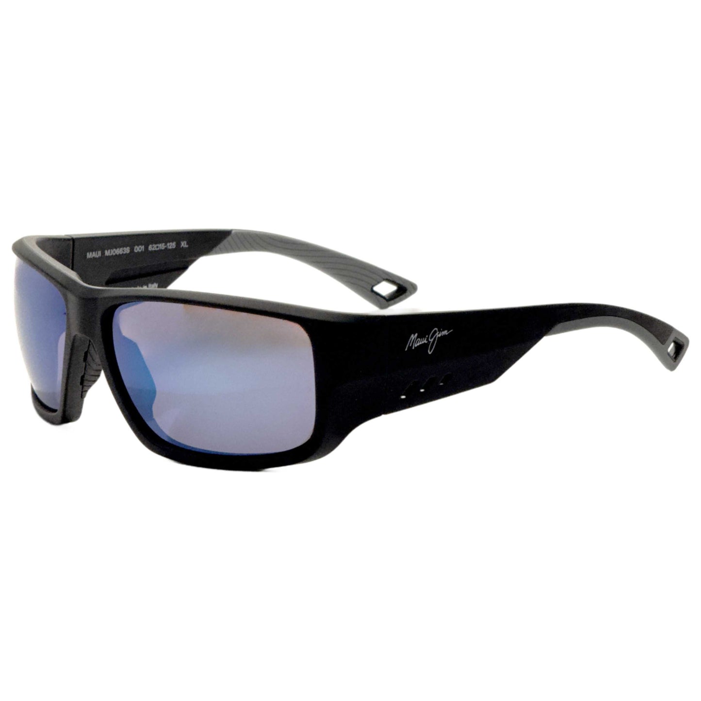 Front view of Maui Jim Keha Men's Sunglasses MJ0663S-001