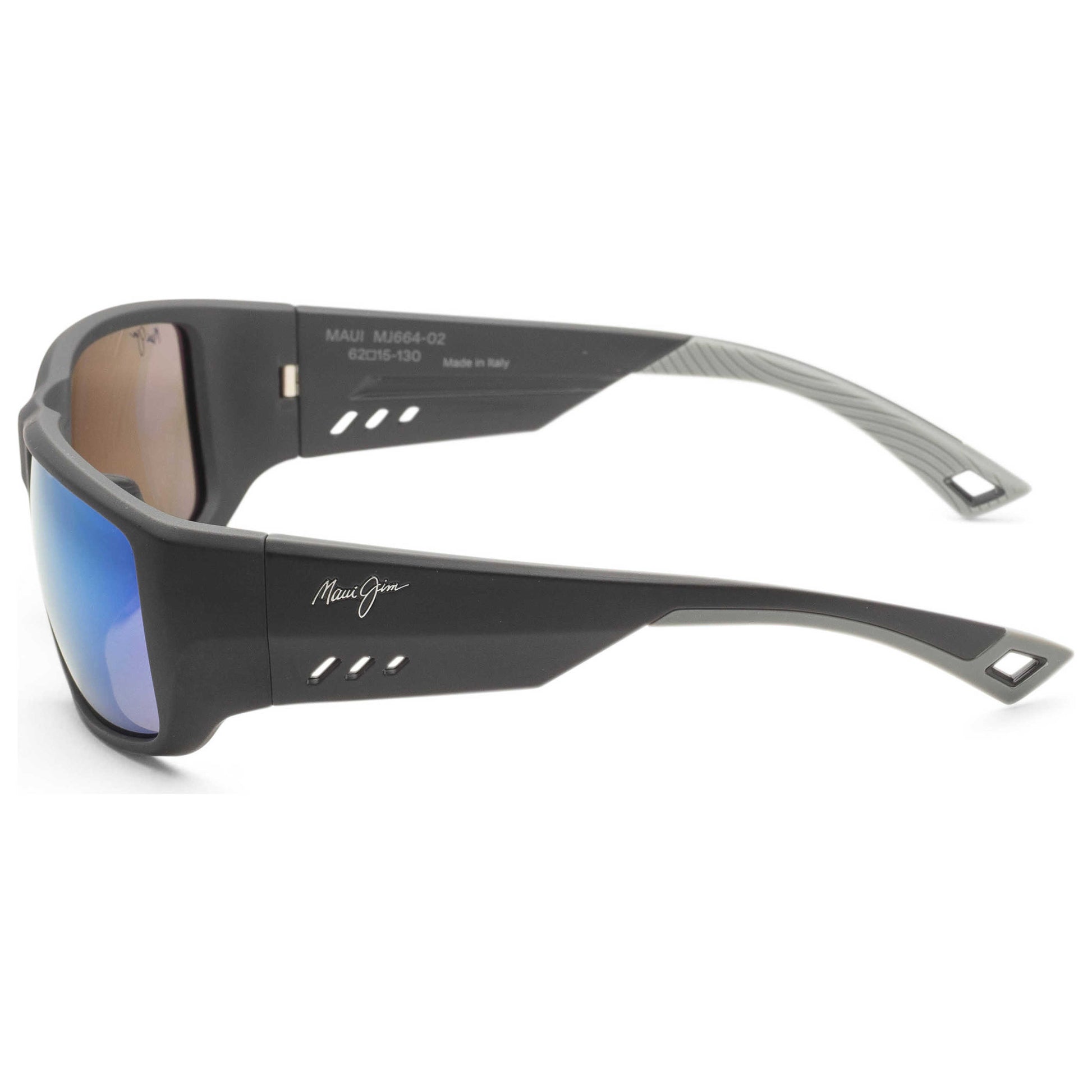 Left view of Maui Jim Keha AF Men's Sunglasses MJ0664SA-001