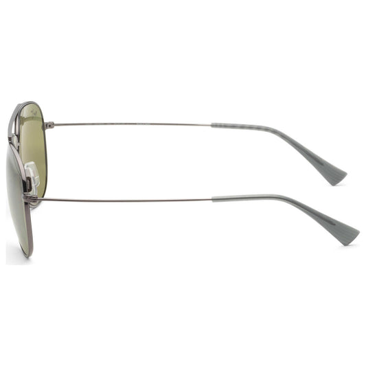 Left view of Maui Jim Hauoli Men's Sunglasses MJ0665S-002