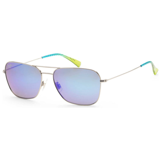 Front view of Maui Jim Naauao Men's Sunglasses MJ0675S-003
