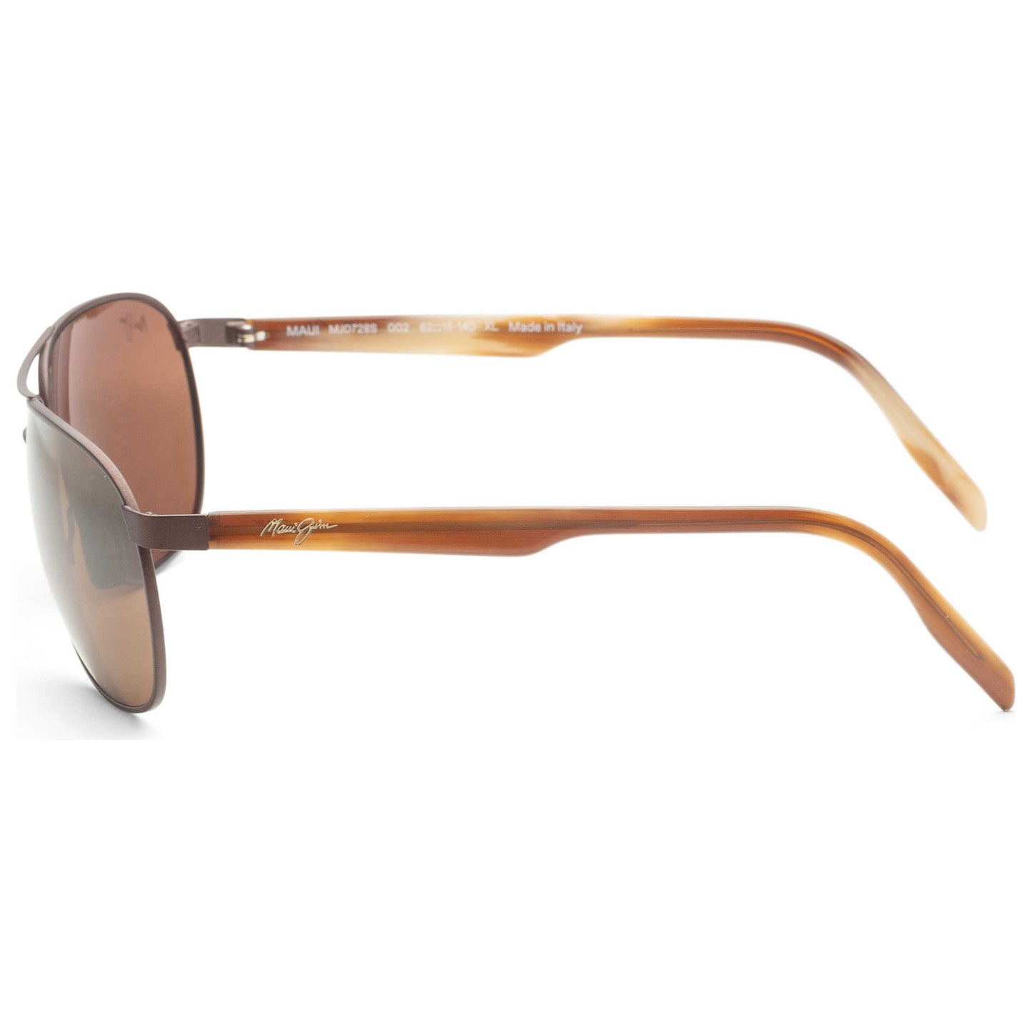 Left view of Maui Jim Castles Men's Sunglasses MJ0728S-002