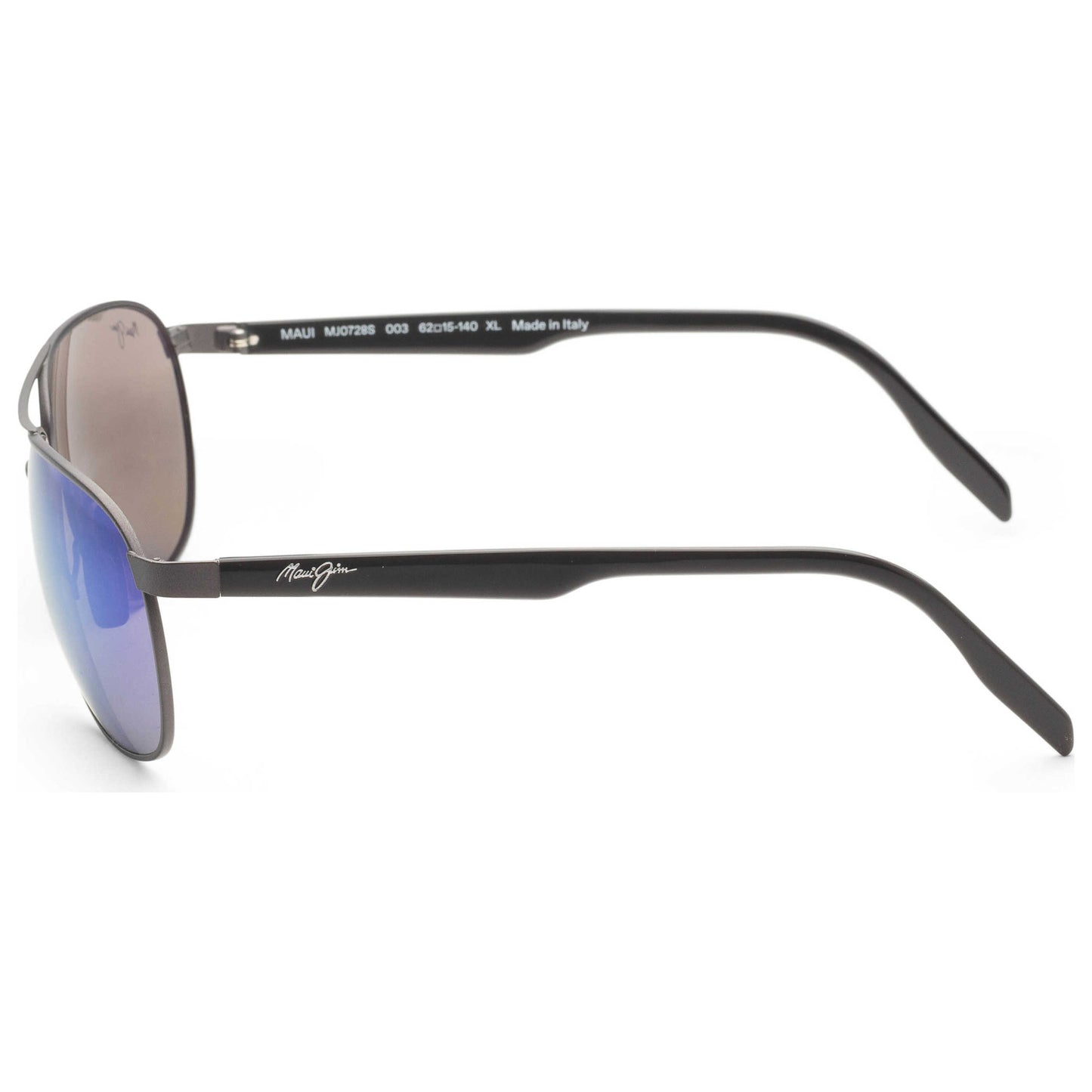 Left view of Maui Jim Castles Men's Sunglasses MJ0728S-003