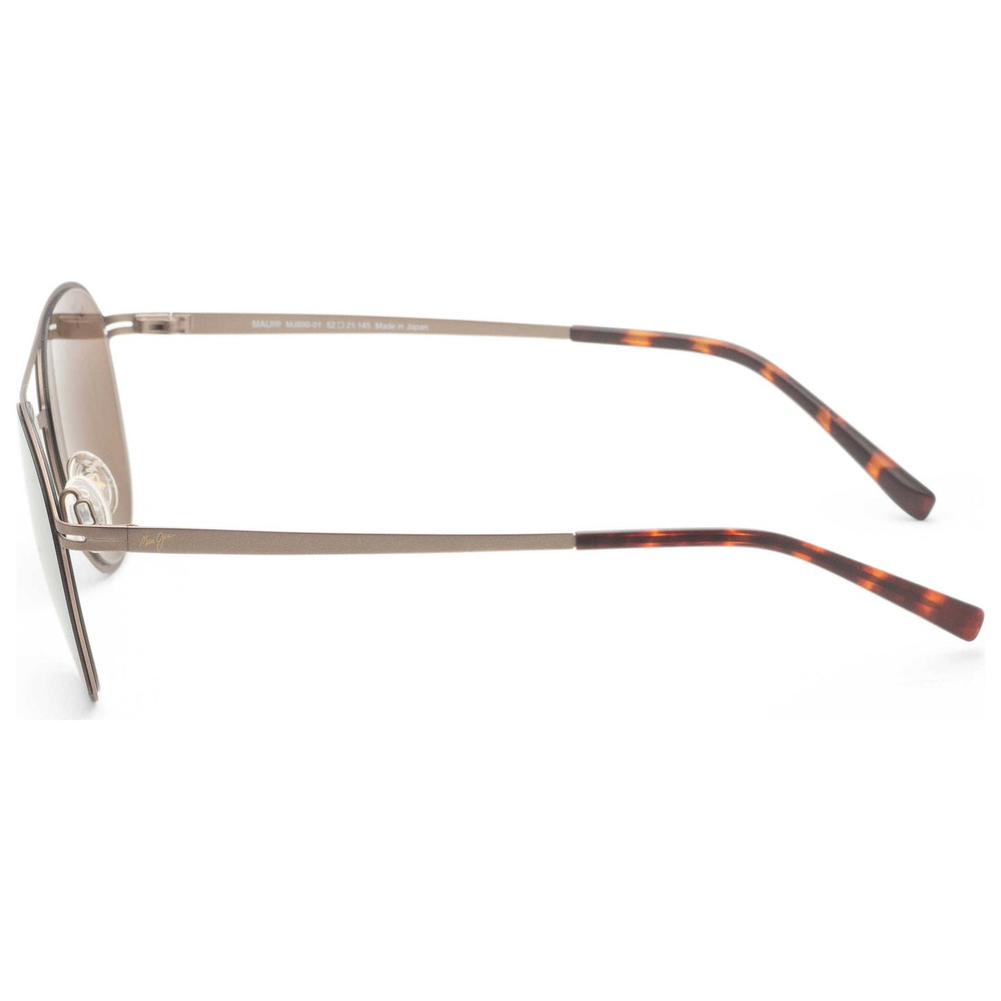 Left view of Maui Jim Half Moon Men's Sunglasses MJ0890S-003