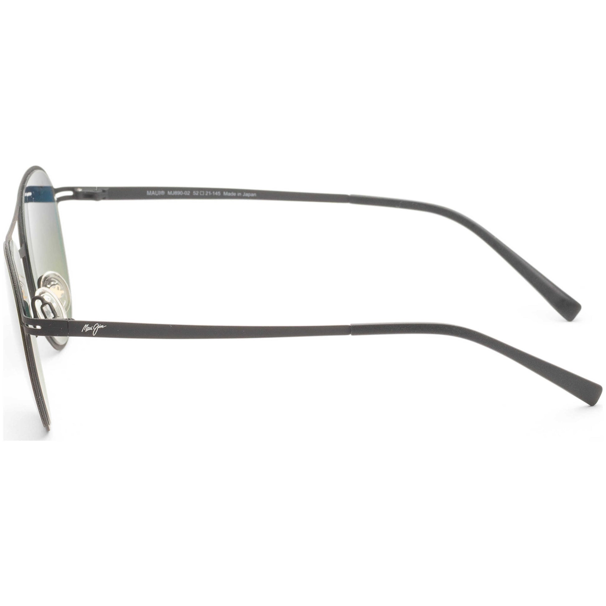 Left view of Maui Jim Half Moon Men's Sunglasses MJ0890S-004