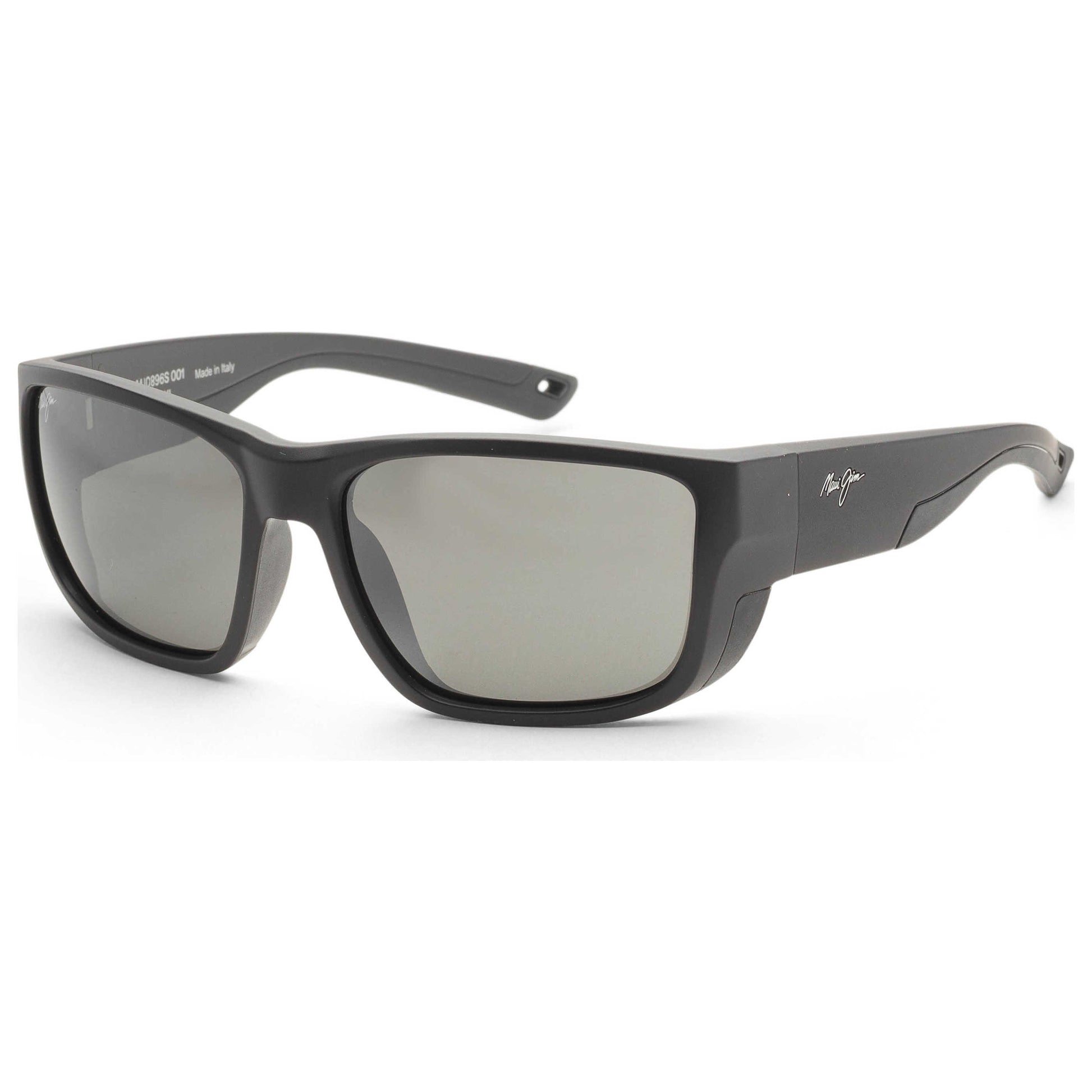Front view of Maui Jim Amberjack Men's Sunglasses MJ0896S-001