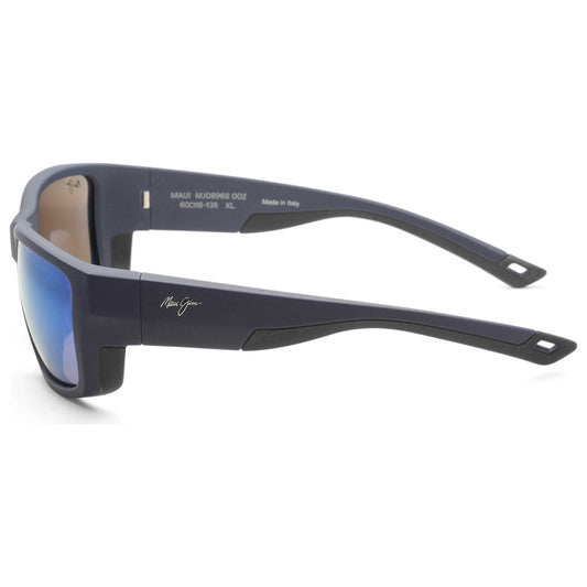 Left view of Maui Jim Amberjack Men's Sunglasses MJ0896S-002