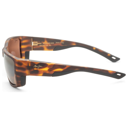 Left view of Maui Jim Amberjack Men's Sunglasses MJ0896S-003