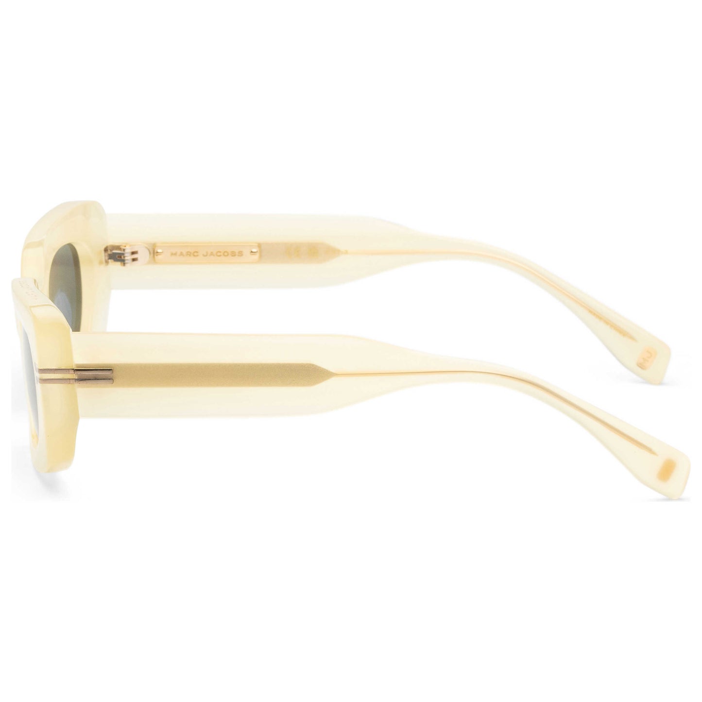 Left view of Marc Jacobs Fashion Women's Sunglasses MJ1075S-040G-IR