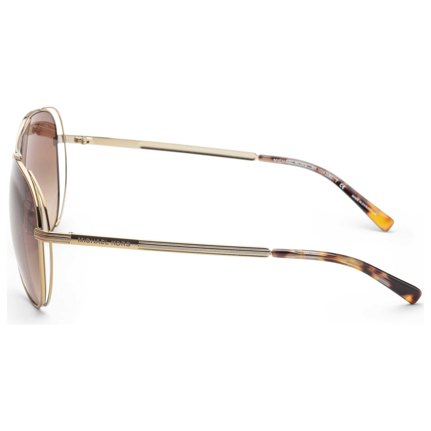 Left view of Michael Kors Fashion Women's Sunglasses MK1024-119113-58