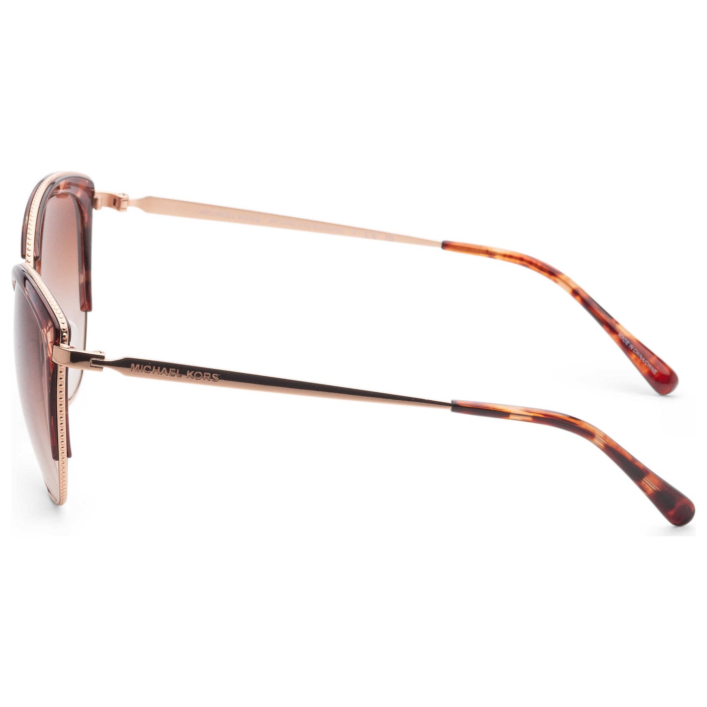 Left view of Michael Kors Key Biscayne Women's Sunglasses MK1046-110813-56