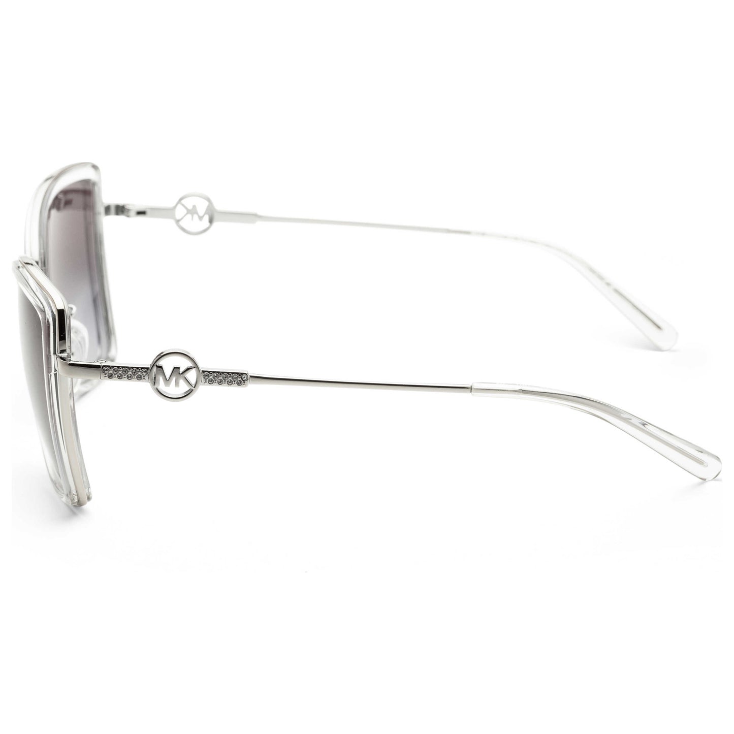 Left view of Michael Kors Fashion Women's Sunglasses MK1067B-10018G-55