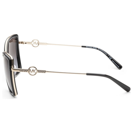 Left view of Michael Kors Fashion Women's Sunglasses MK1067B-10148G-55