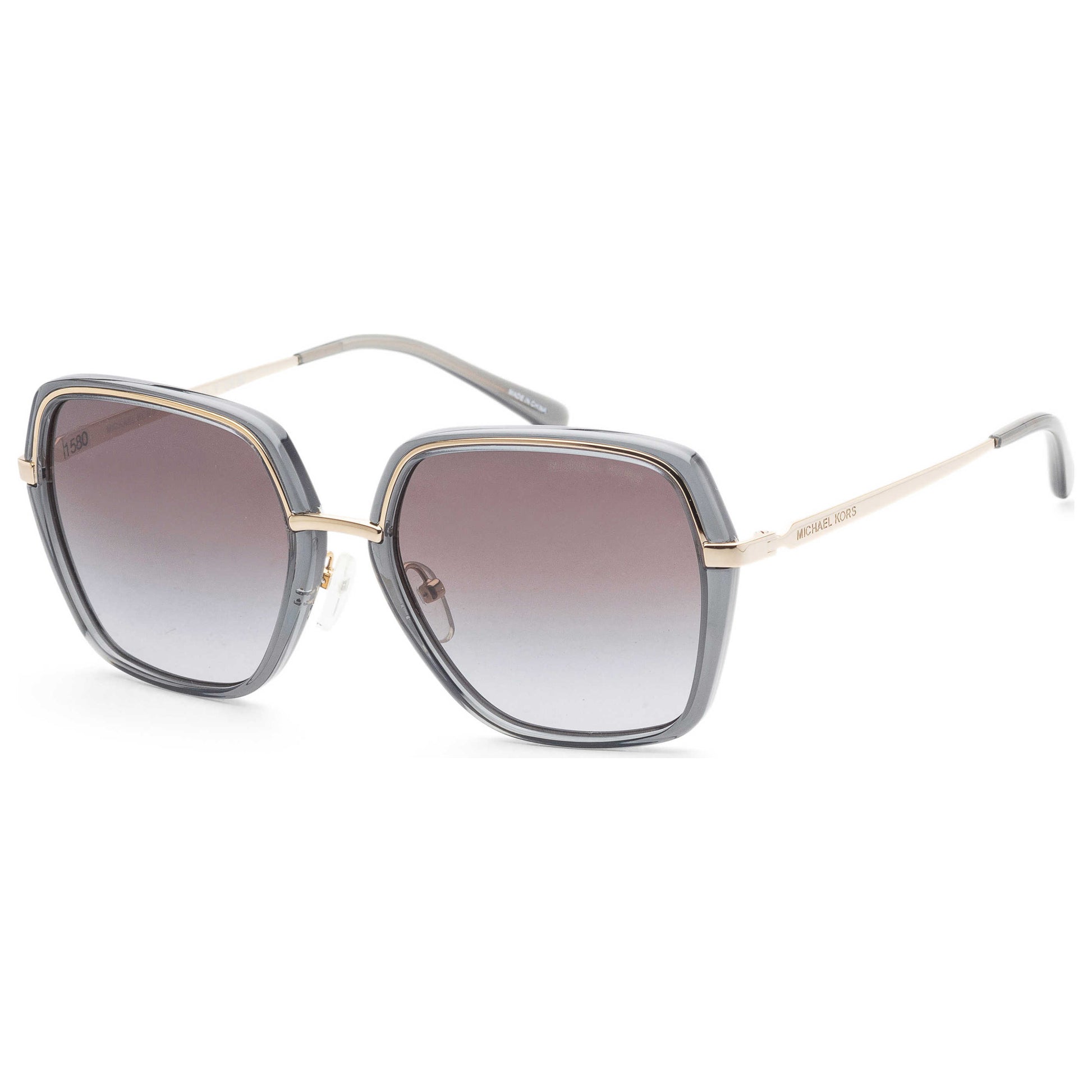 Front view of Michael Kors Naples Women's Sunglasses MK1075-10148G-57