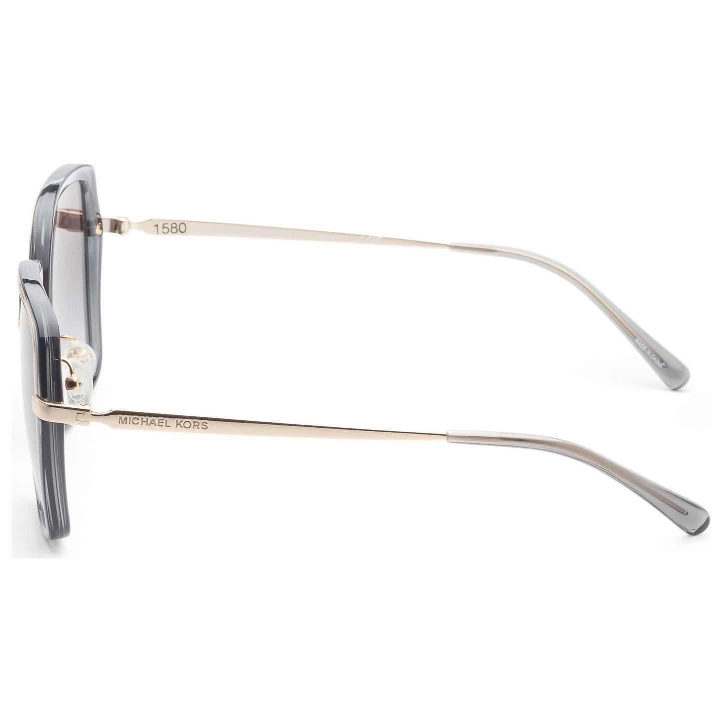 Left view of Michael Kors Naples Women's Sunglasses MK1075-10148G-57