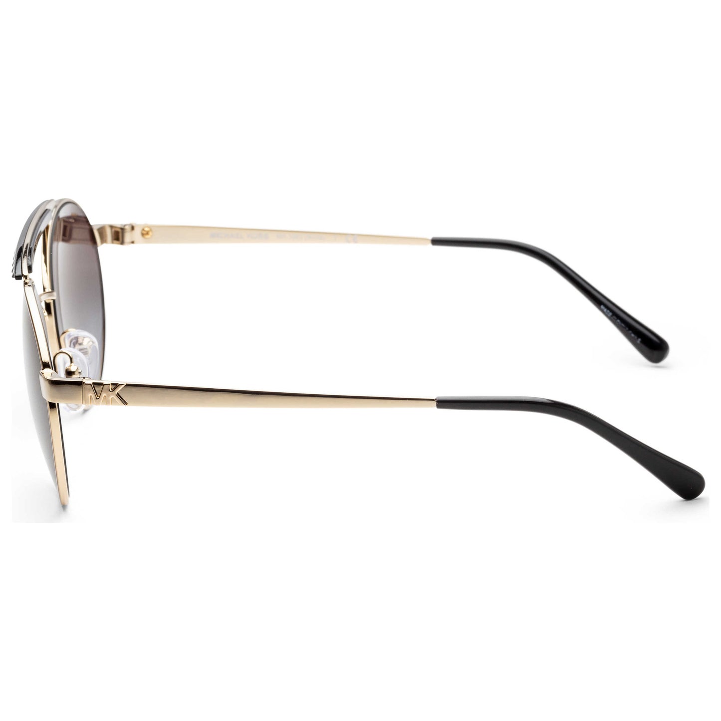 Left view of Michael Kors Milos Men's Sunglasses MK1083-10148G-55