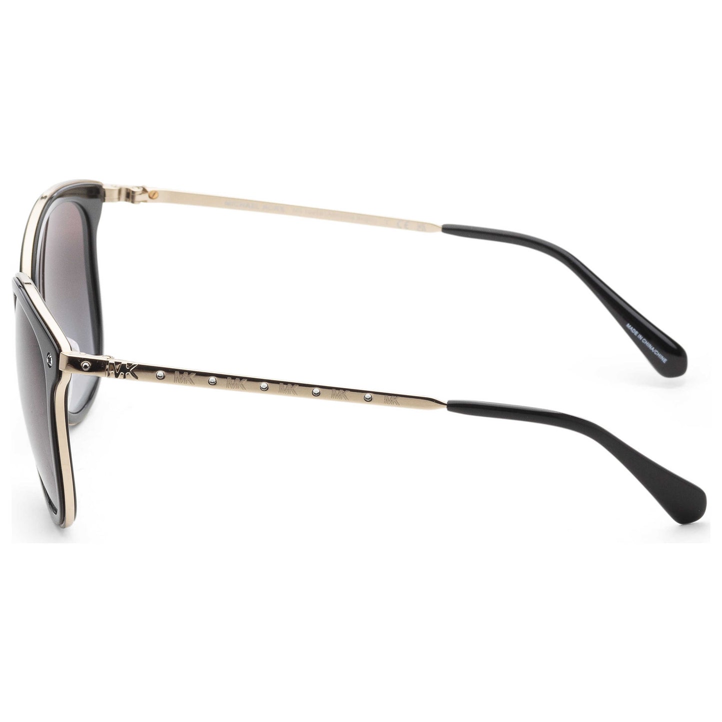 Left view of Michael Kors Fashion Women's Sunglasses MK1099B-30058G-54