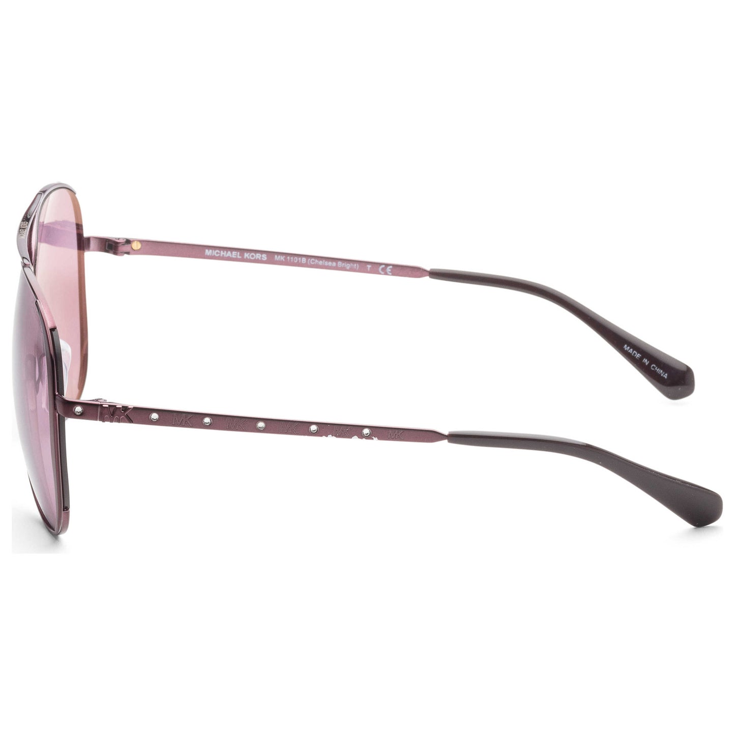 Left view of Michael Kors Chelsea Bright Women's Sunglasses MK1101B-1015AK
