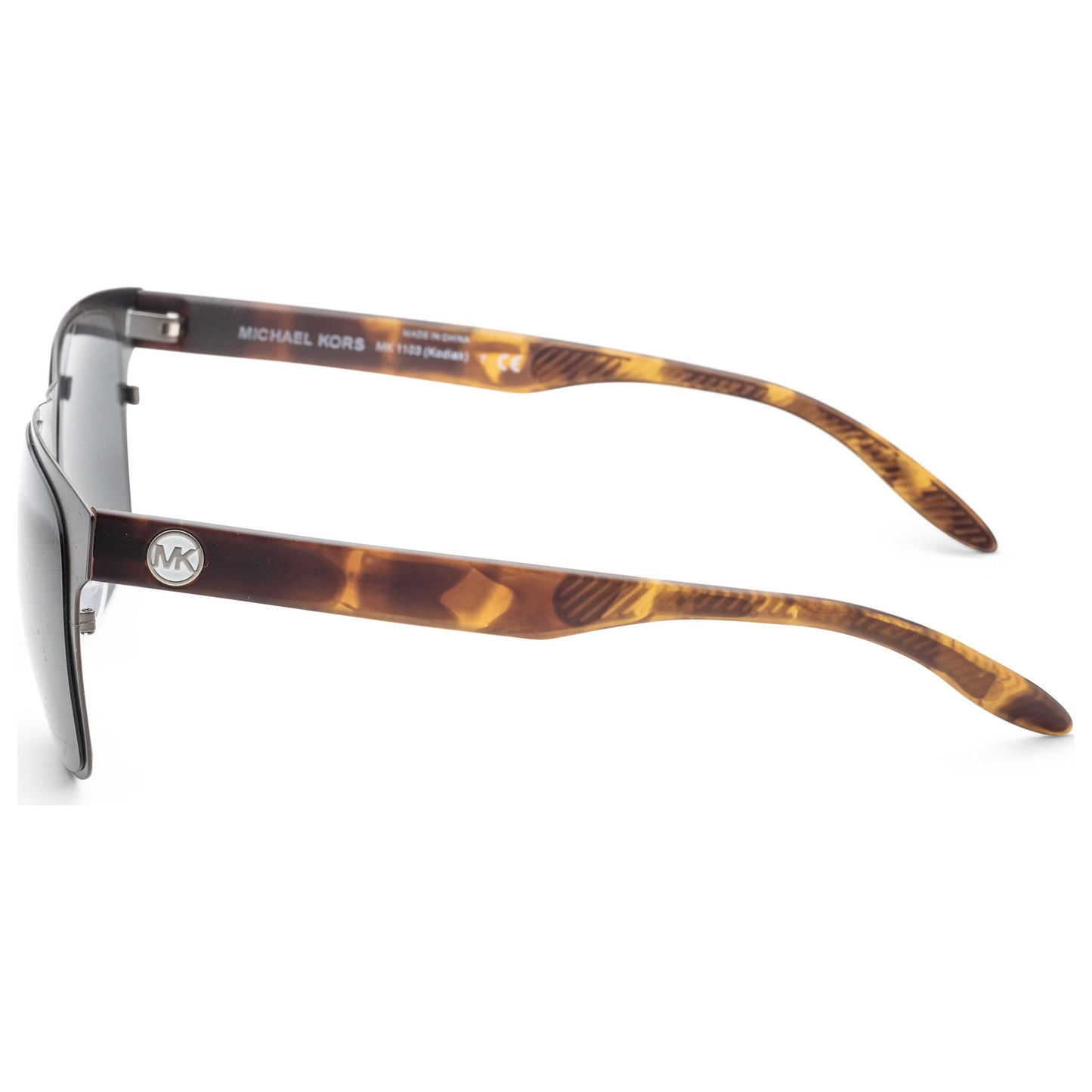 Left view of Michael Kors Kodiak Men's Sunglasses MK1103-100287-58