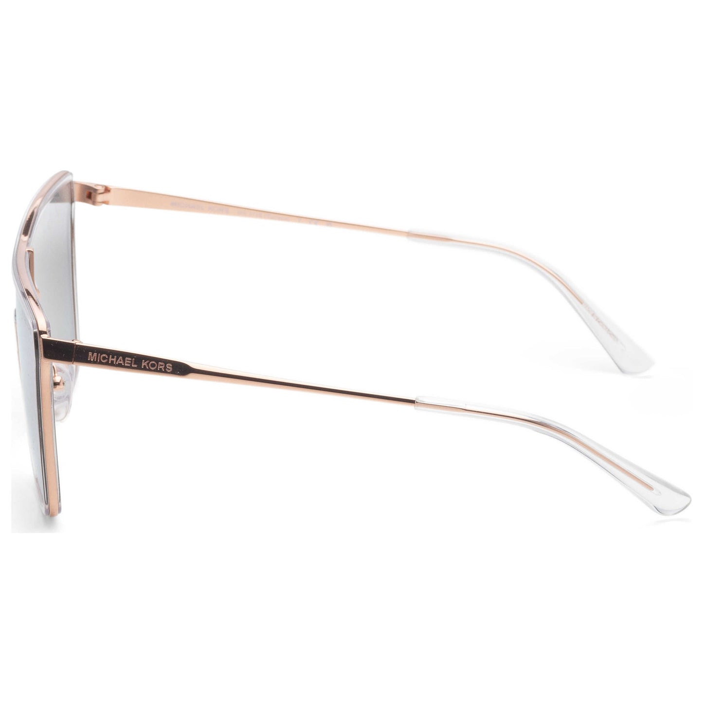 Left view of Michael Kors Fashion Women's Sunglasses MK1116-11084Z