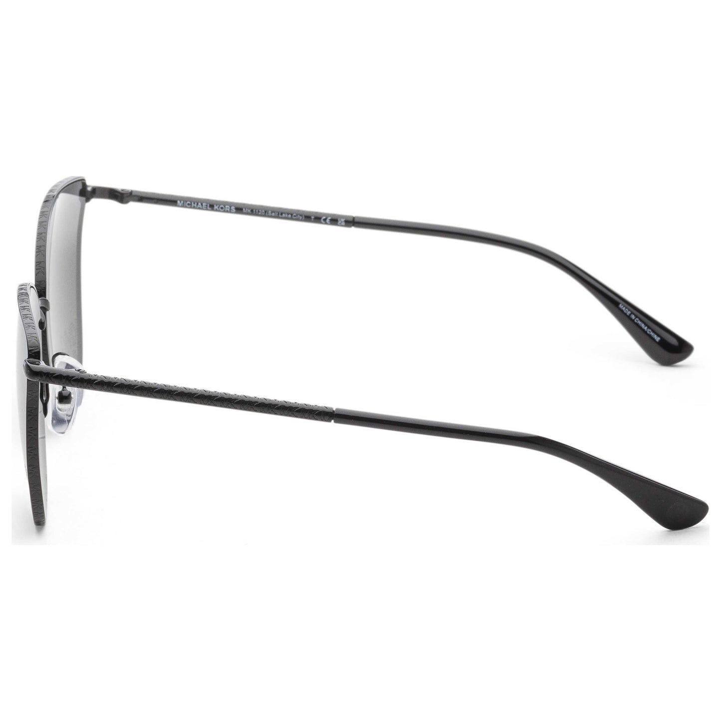 Left view of Michael Kors Fashion Women's Sunglasses MK1120-10056G-62