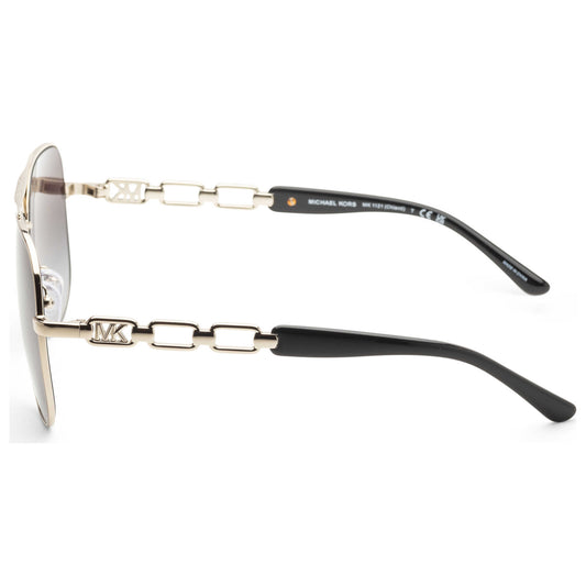 Left view of Michael Kors Chianti Women's Sunglasses MK1121-10148G-58