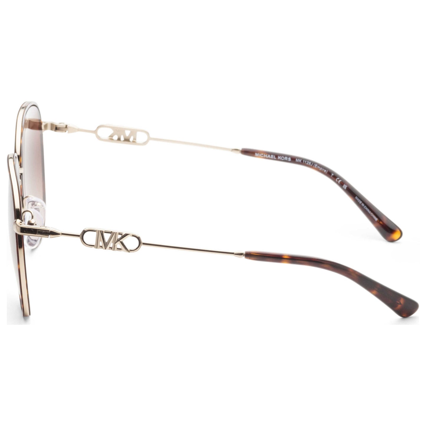 Left view of Michael Kors Empire Women's Sunglasses MK1128J-101413-58