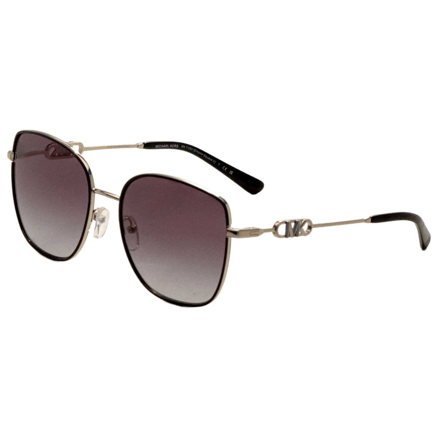 Front view of Michael Kors Empire Square Women's Sunglasses MK1129J-10148G-56