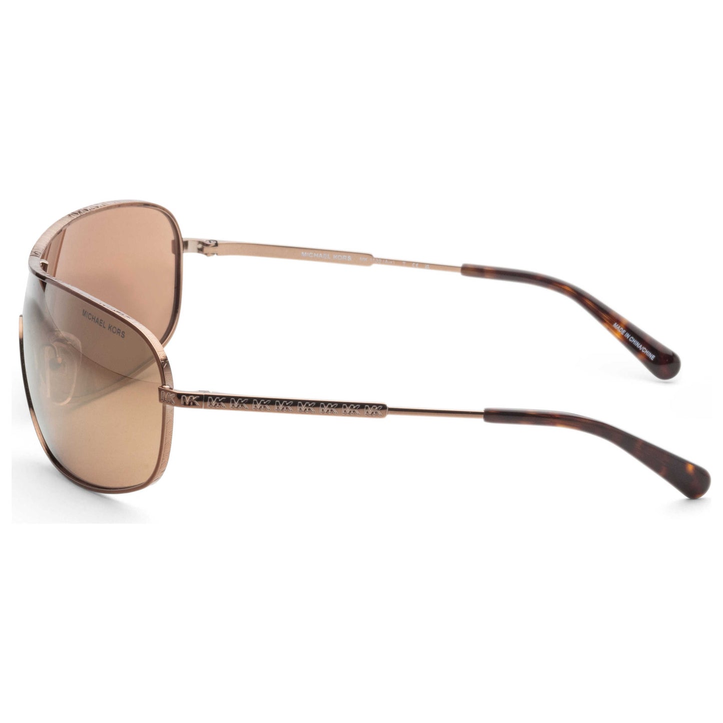 Left view of Michael Kors AIX Women's Sunglasses MK1139-12137P-38