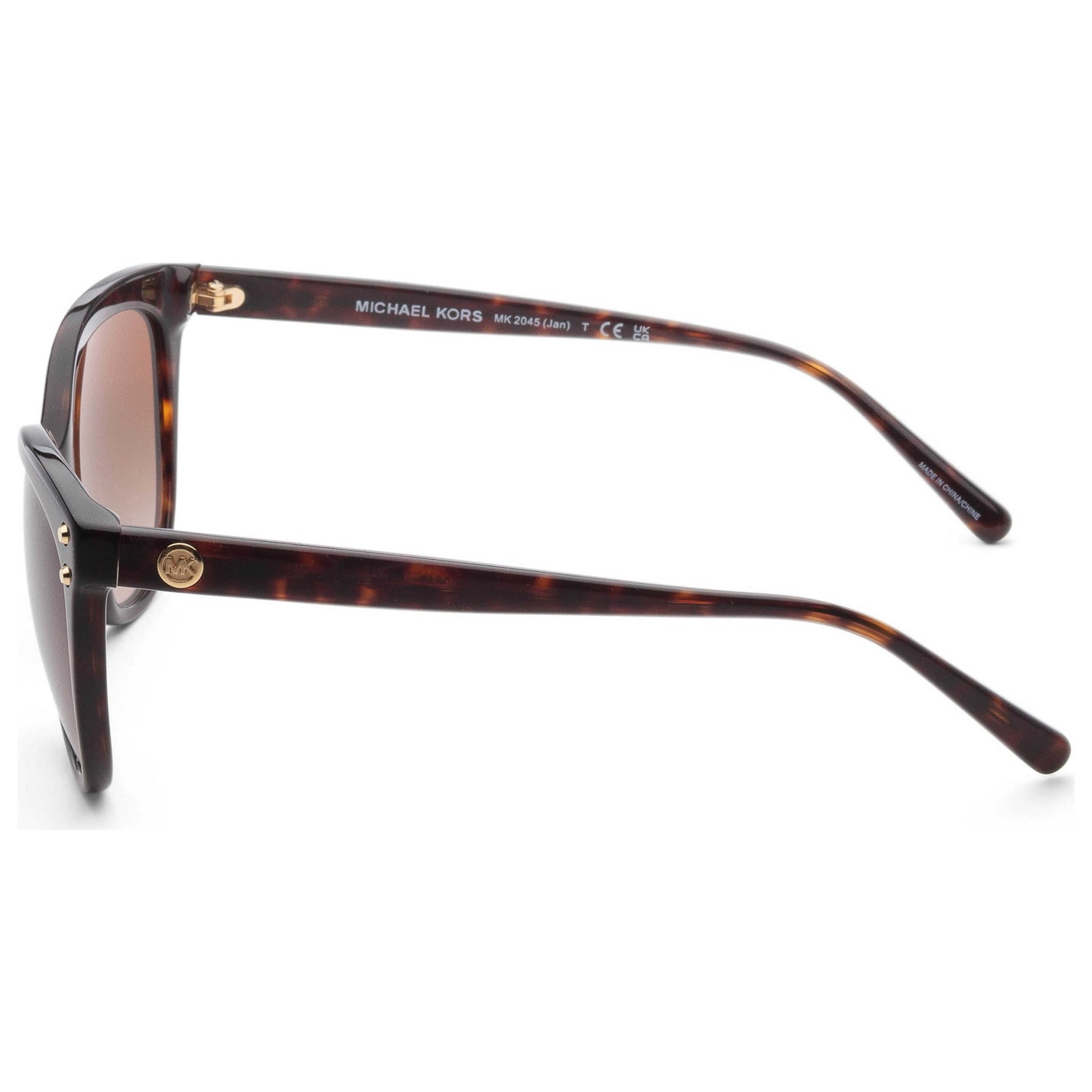 Left view of Michael Kors Jan Women's Sunglasses MK2045-300613-55