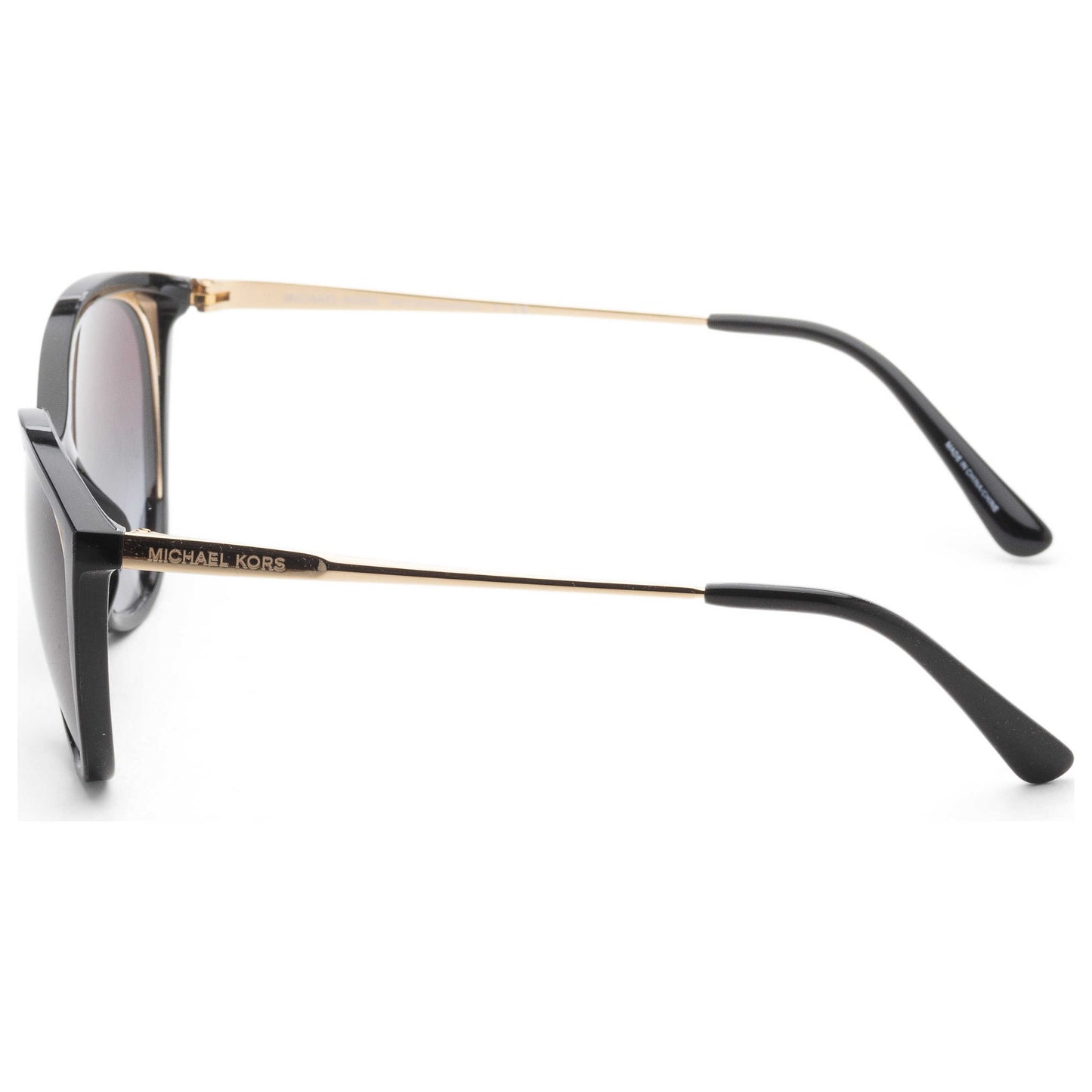 Left view of Michael Kors Alexandria Women's Sunglasses MK2152U-30058G-55