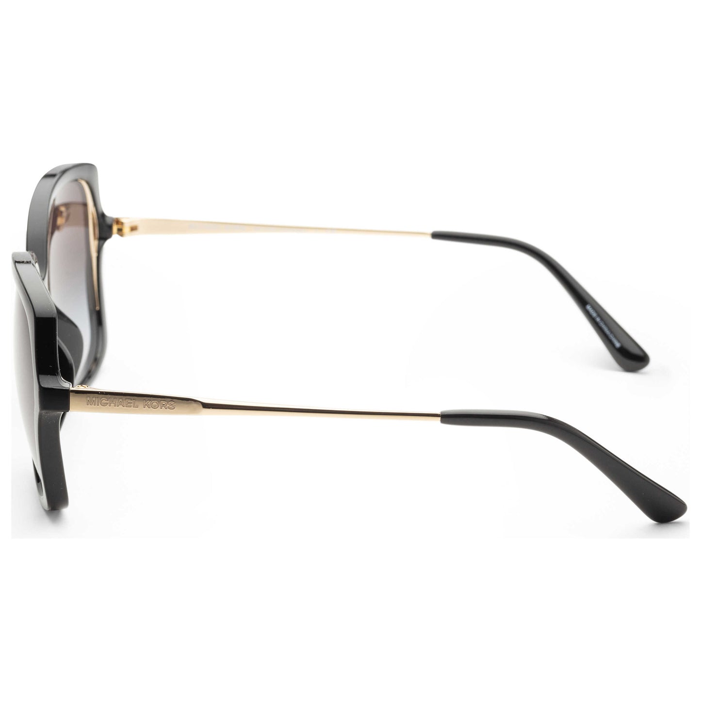 Left view of Michael Kors Interlaken Women's Sunglasses MK2153U-30058G-55