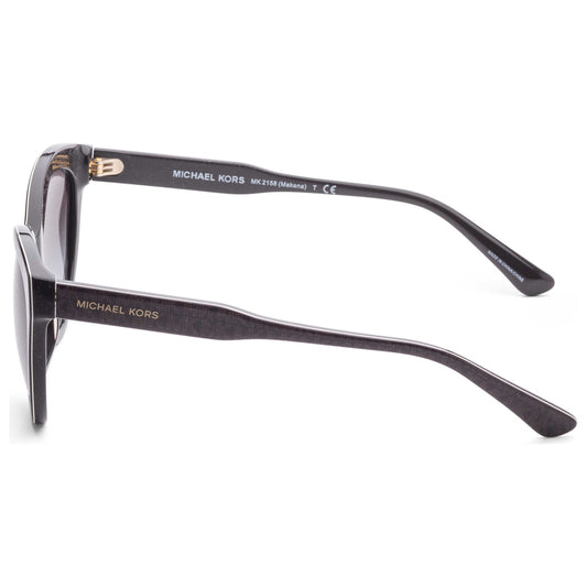 Left view of Michael Kors Fashion Women's Sunglasses MK2158-35658G-55