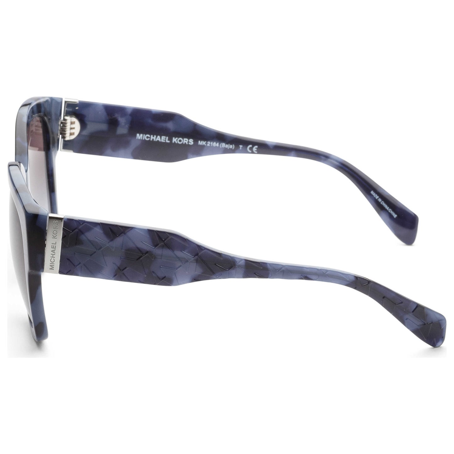 Left view of Michael Kors Baja Women's Sunglasses MK2164-33338G-56