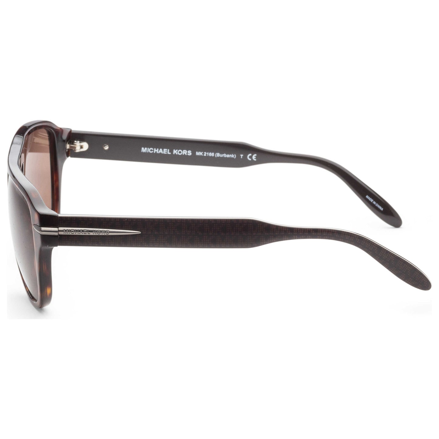 Left view of Michael Kors Burbank Men's Sunglasses MK2166-300673