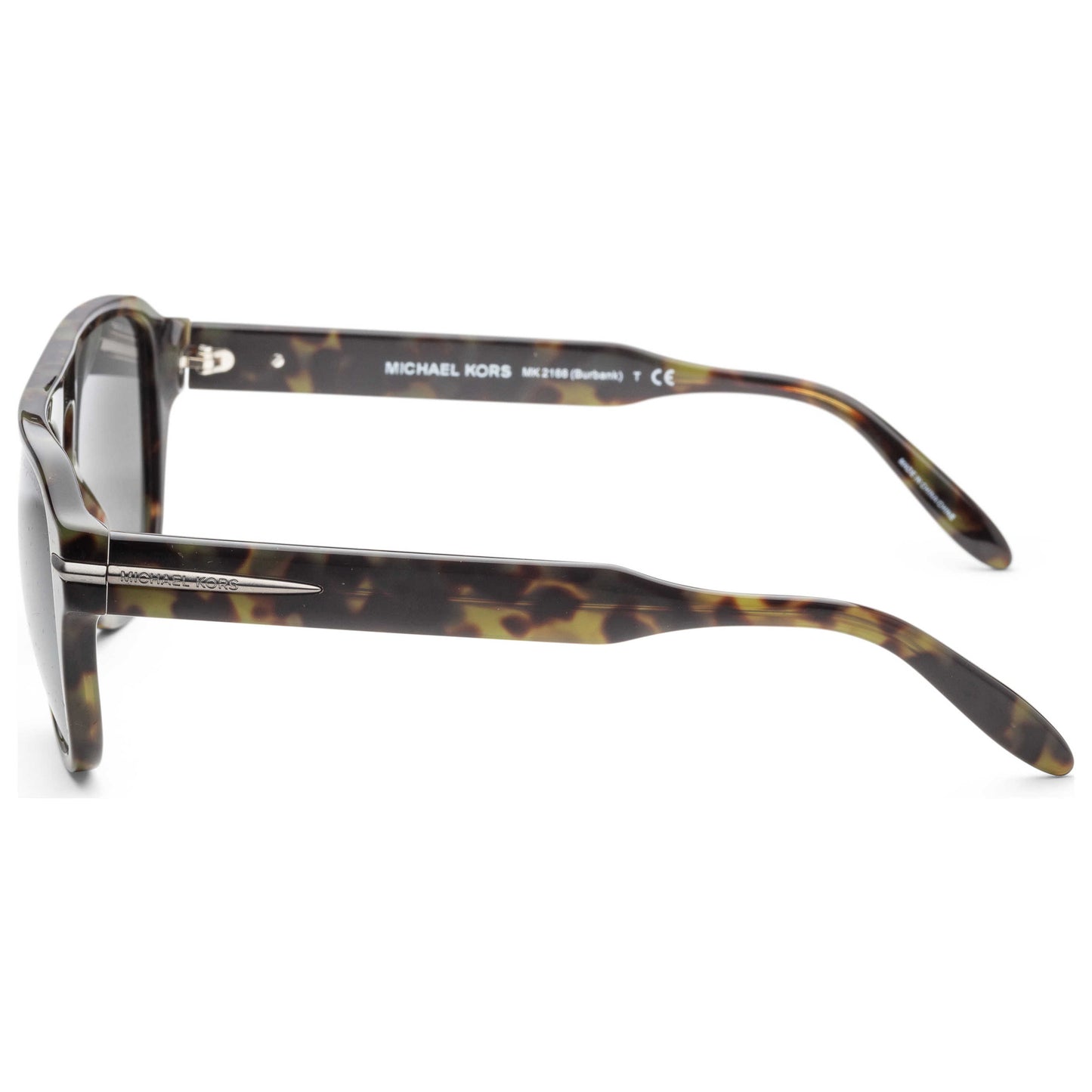 Left view of Michael Kors Burbank Men's Sunglasses MK2166-37056G