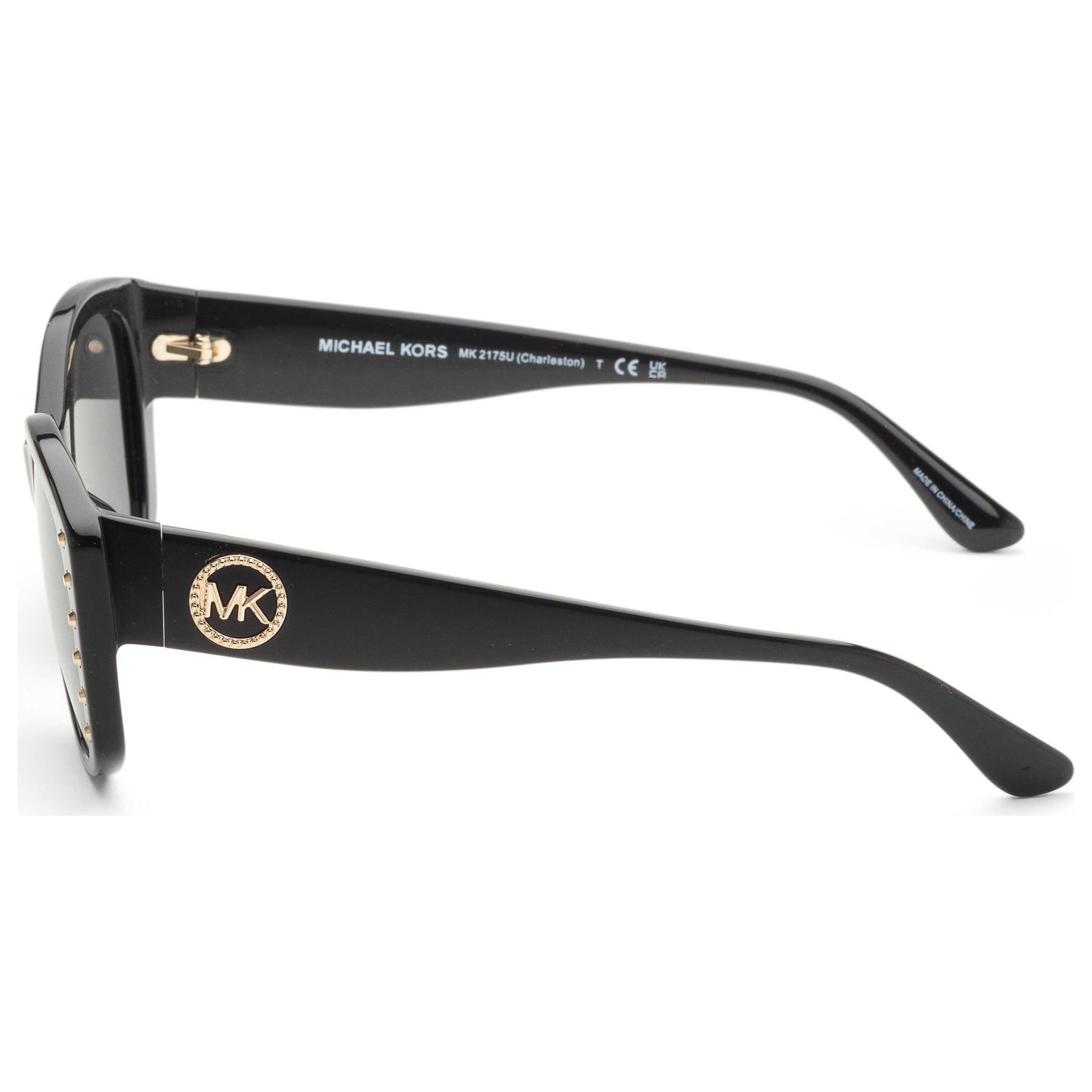 Left view of Michael Kors Charleston Women's Sunglasses MK2175U-300587