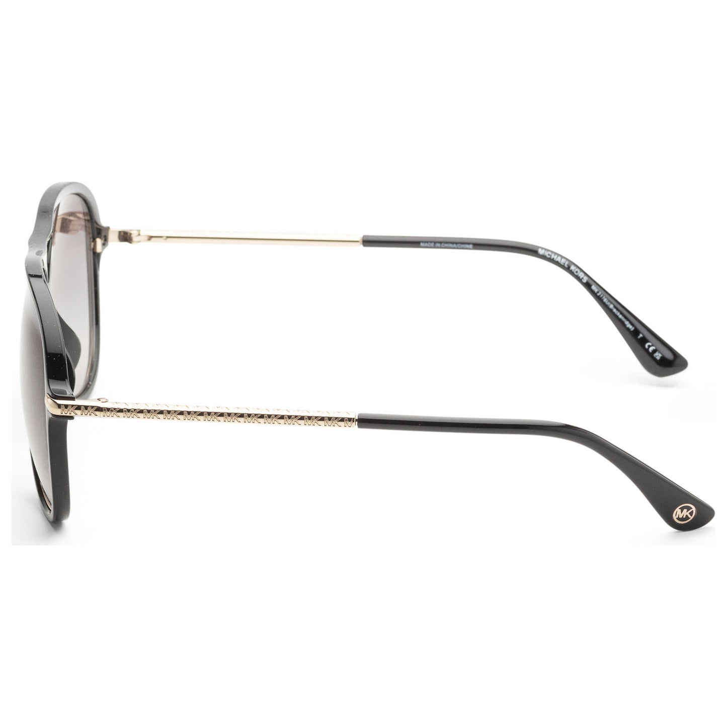 Left view of Michael Kors Fashion Women's Sunglasses MK2176U-30058G-58