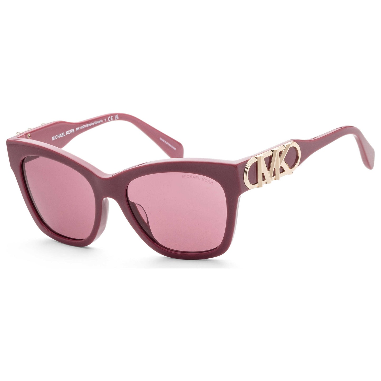 Front view of Michael Kors Empire Women's Sunglasses MK2182U-32566G-55