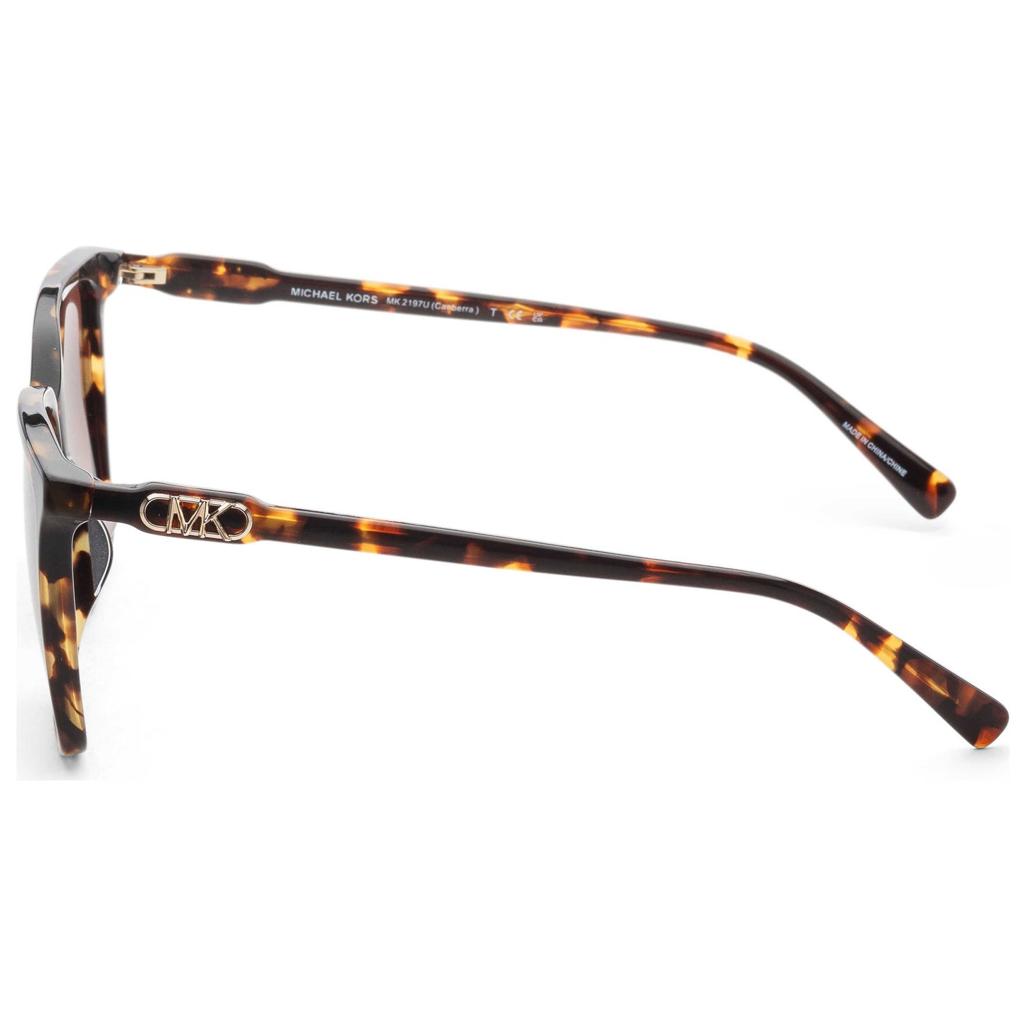 Left view of Michael Kors Fashion Women's Sunglasses MK2197U-300613-56