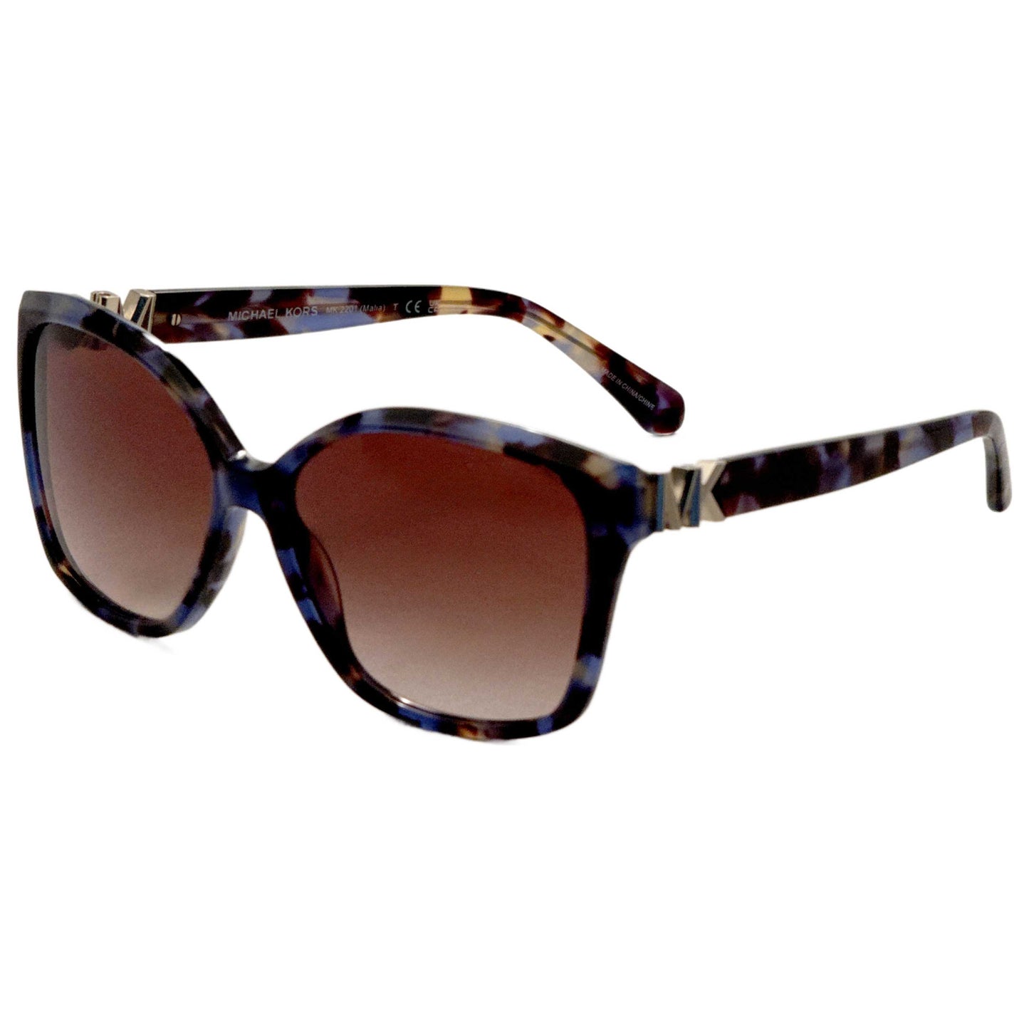 Front view of Michael Kors Malia Women's Sunglasses MK2201-395213-58