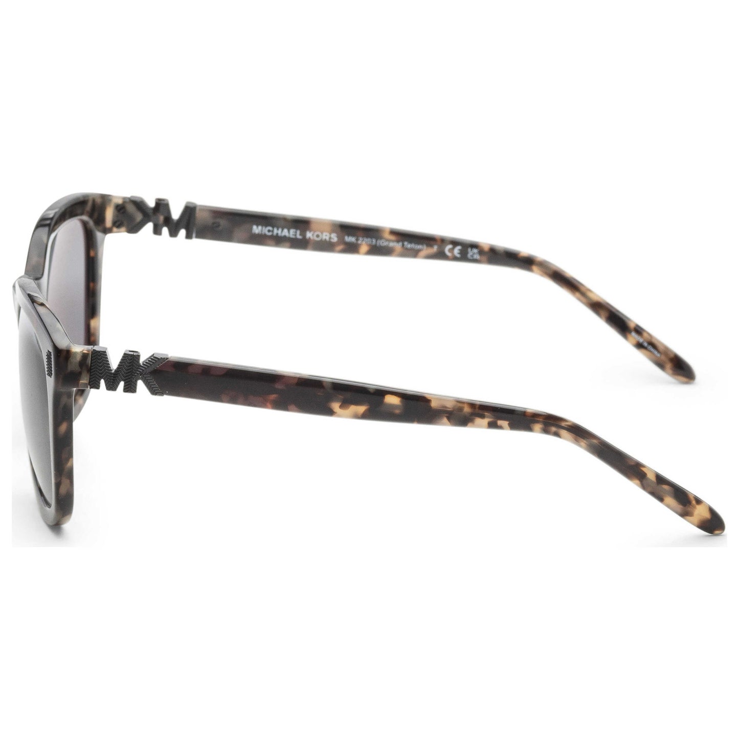 Left view of Michael Kors Grand Teton Men's Sunglasses MK2203-39423F-54