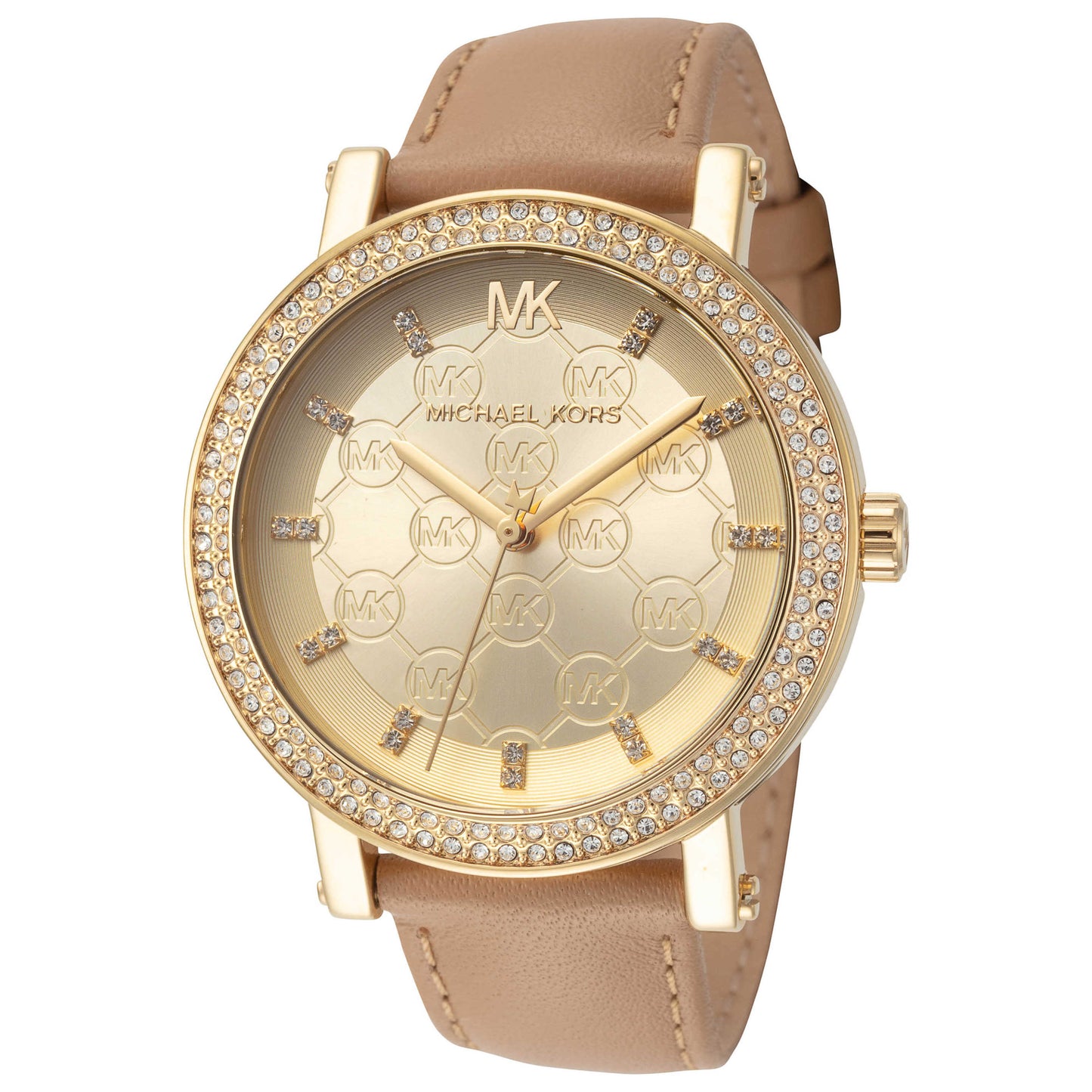 Front view of Michael Kors Corey Women's Quartz Watch MK2986