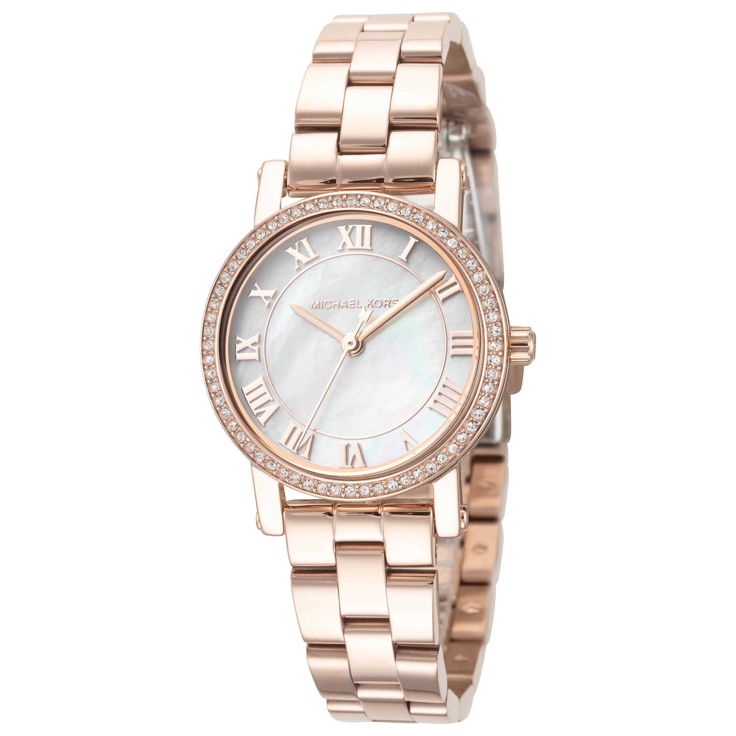 Front view of Michael Kors Norie Petite Women's Quartz Watch MK3558