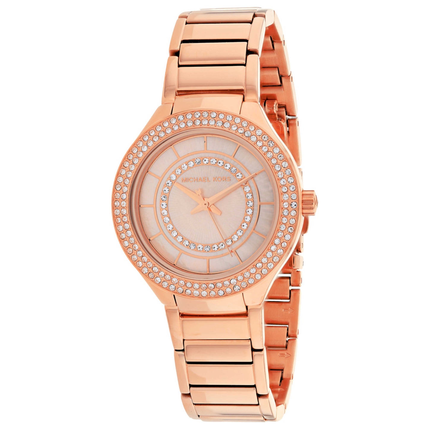 Front view of Michael Kors Mini Kerry Women's Quartz Watch MK3802