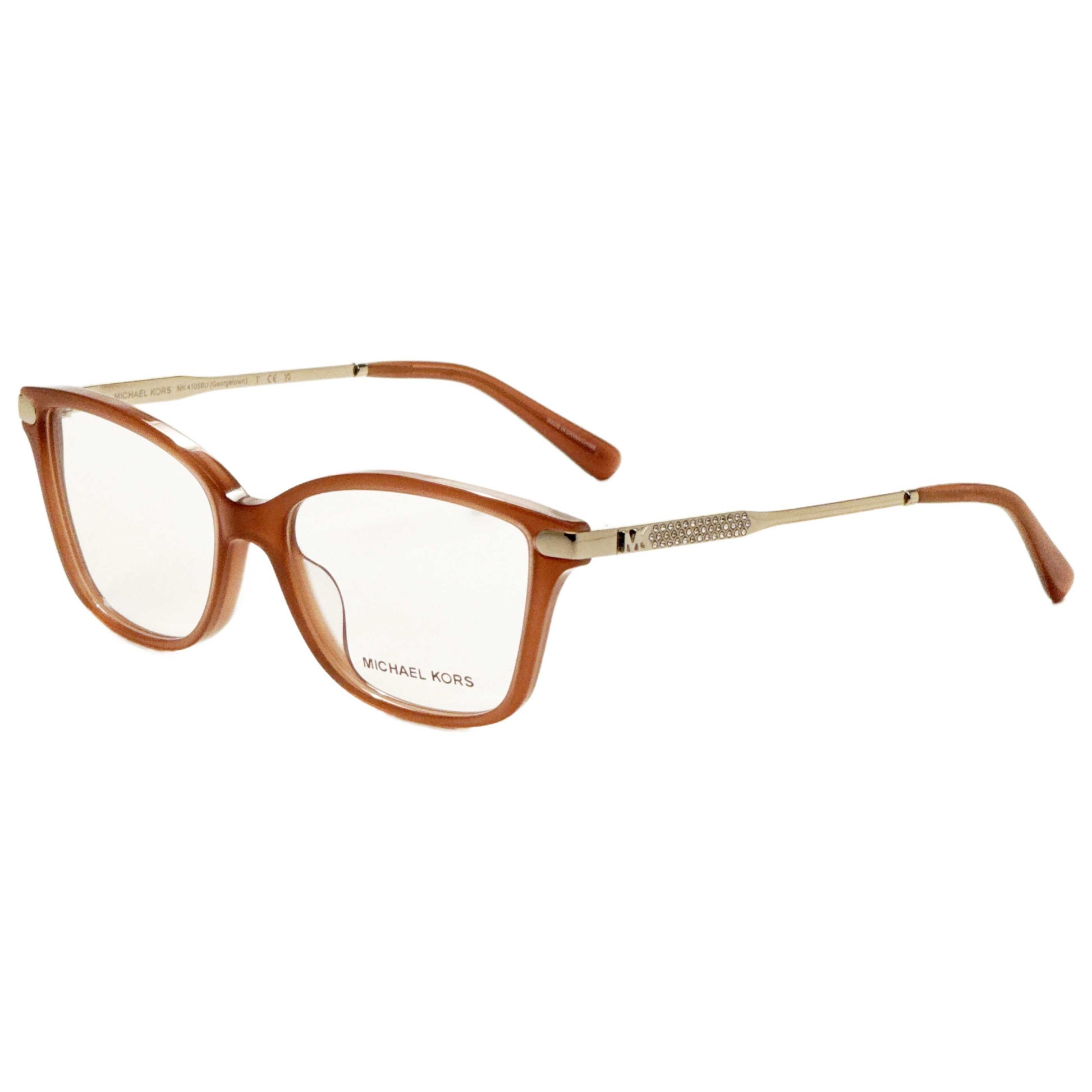 Front view of Michael Kors Georgetown Women's Opticals MK4105BU-3345-52