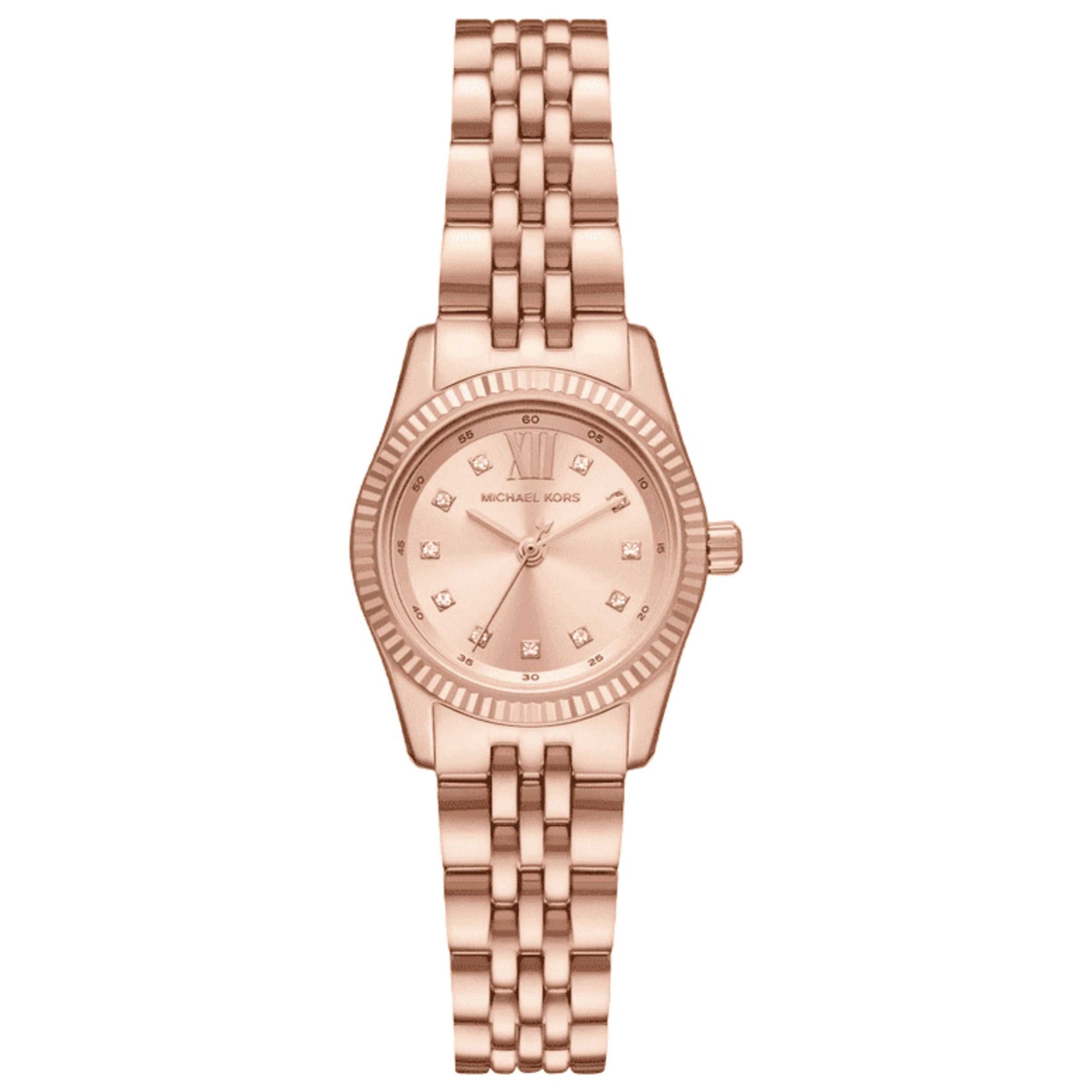 Front view of Michael Kors Lexington Women's Quartz Watch MK4739