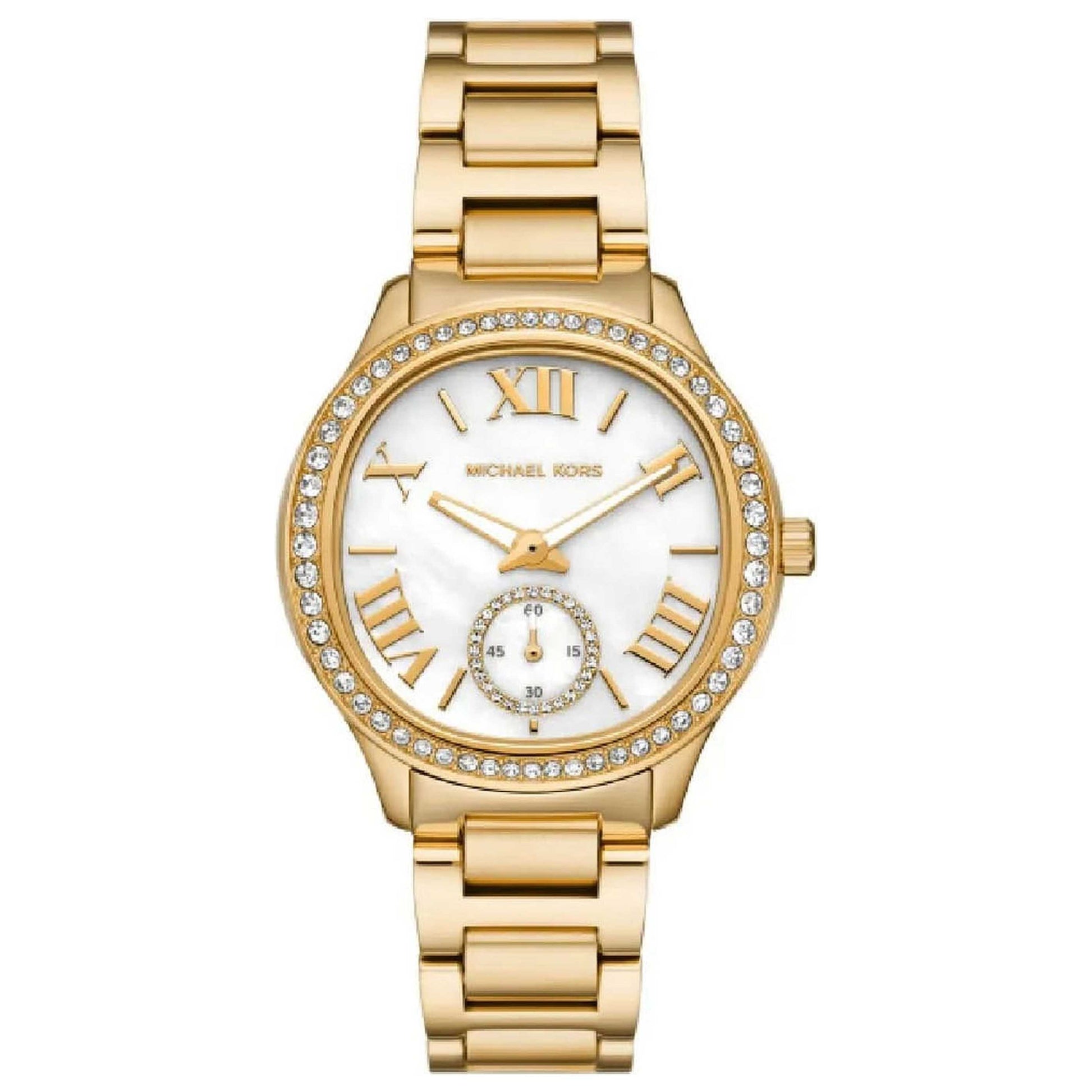 Front view of Michael Kors Sage Women's Quartz Watch MK4805