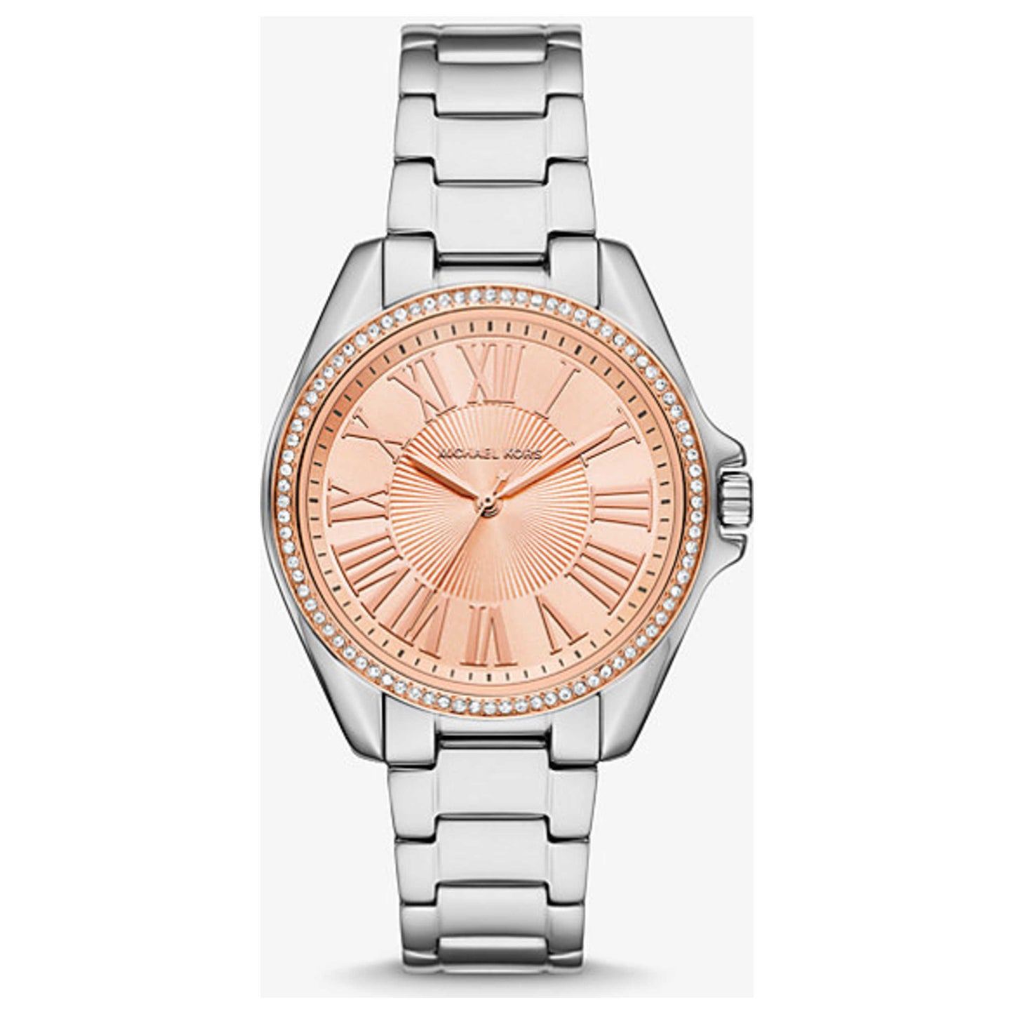 Front view of Michael Kors Kacie Women's Quartz Watch MK4854
