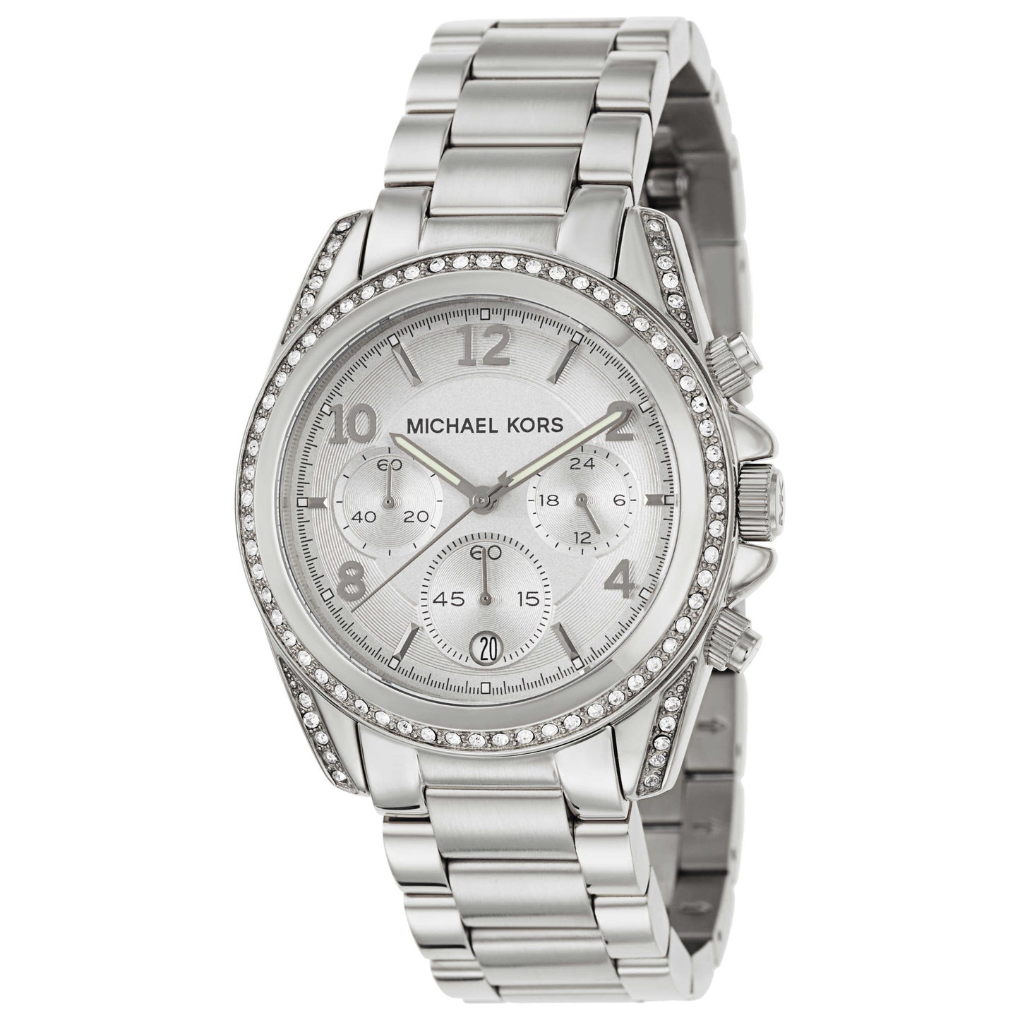 Front view of Michael Kors Blair Women's Japanese Quartz (Battery-Powered) Watch MK5165