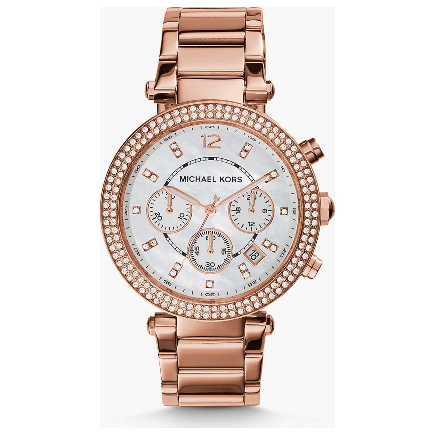 Front view of Michael Kors Parker Women's Quartz Watch MK5491